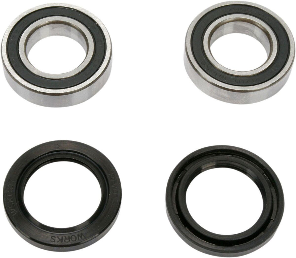 Pivot Works Wheel Bearing & Seal Kit For Kawasaki KX125 1993 Front