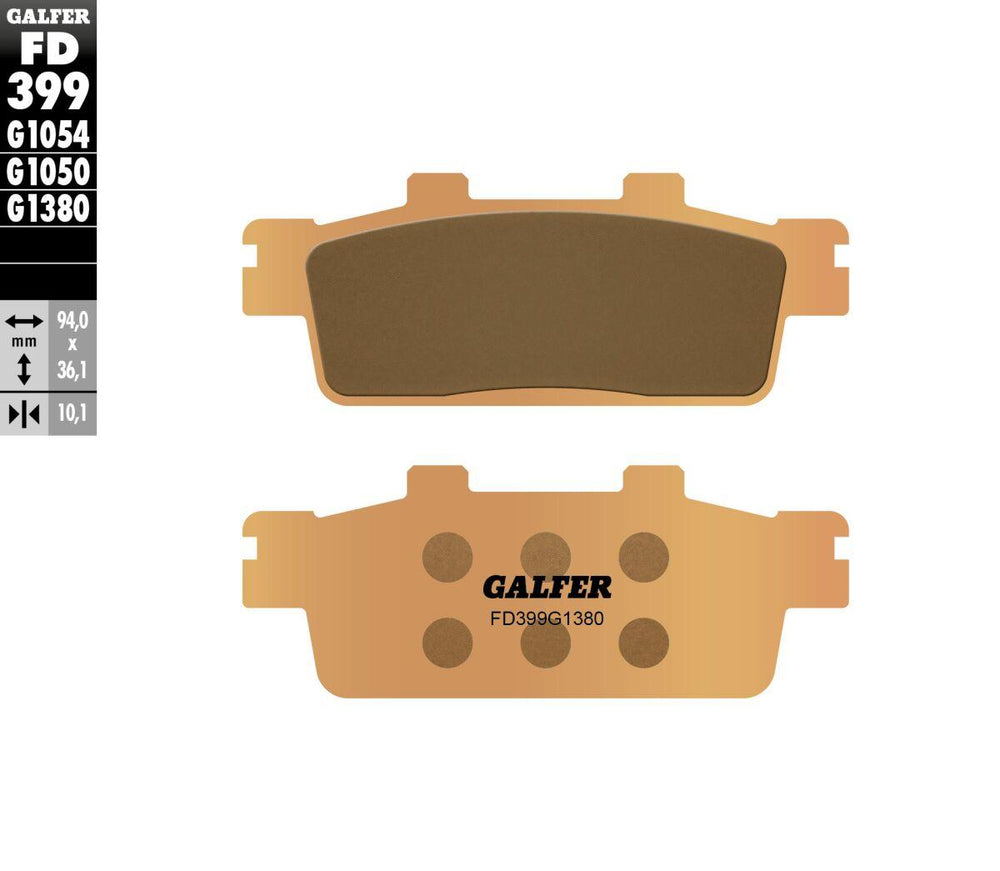 Galfer HH Sintered Scooter Brake Pads For Kymco Agility 300 ABS 2020 - Front