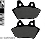 Galfer HH Sintered Semi Metal Brake Pads For Harley Davidson FLSTC1450 2006 Front