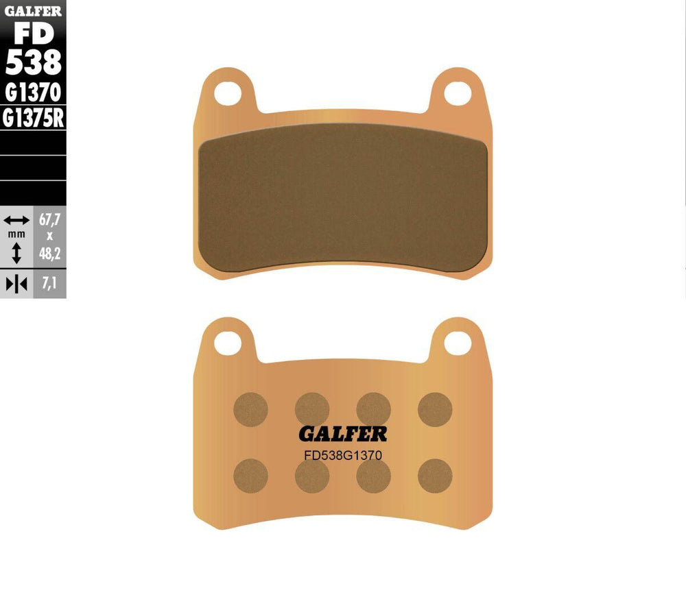 Galfer HH Sintered Street Brake Pads For Benelli 402S ABS 2018 - Front