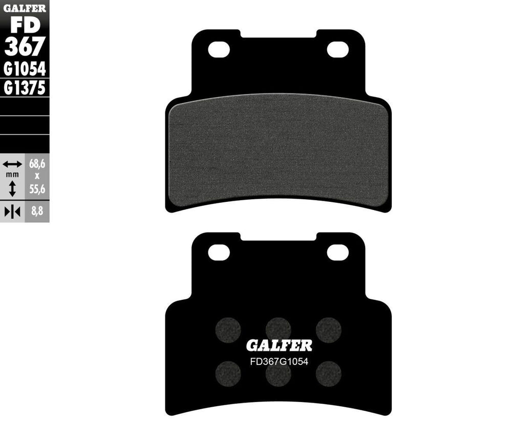 Galfer Semi Metallic Brake Pads For Yamaha MT-125 2014-2016 - Front