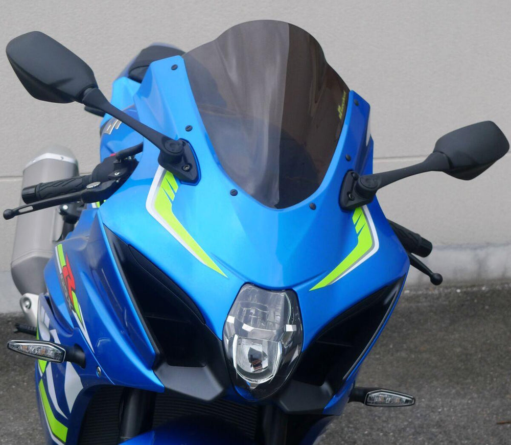 Bullster Windshield Windscreen For Suzuki GSX-R 1000 56 cm (22") - Black Smoke