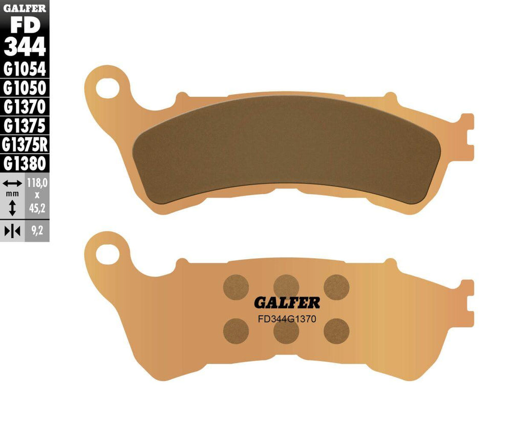 Galfer HH Sintered Brake Pads For Honda CB1000R ABS 2008-2024 - Front