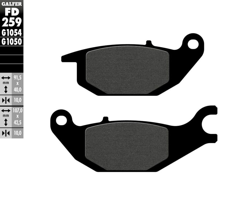 Galfer Semi Metallic Brake Pads For Honda CB 350 2021 - Rear