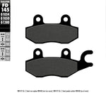 Galfer Organic Semi Metal Scooter Brake Pads For Kymco Agility 125 CBS 2021-2024 - Rear