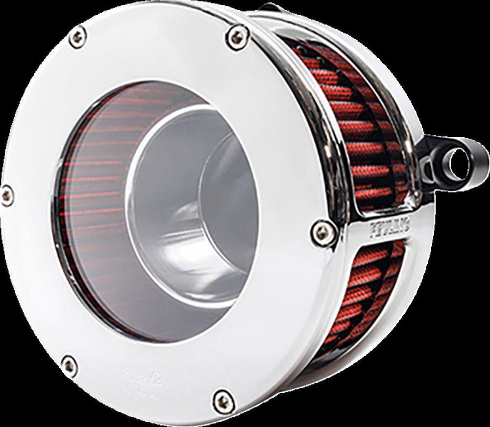 Feuling Parts BA Air Cleaner Kit For Harley Davidson FLHX 1923 2024 - Chrome/Clear/Red