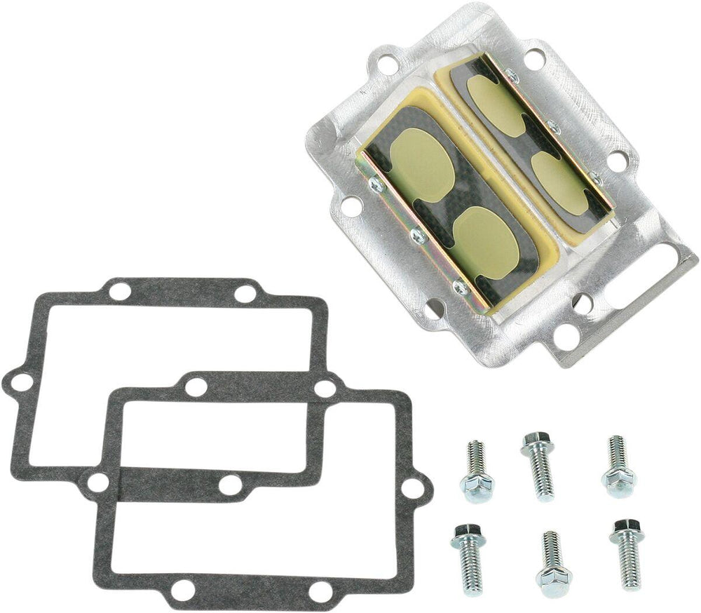 Boyesen Rad Valve Reed Cage Assembly For Kawasaki KX250 2001-2003 - Black/Silver
