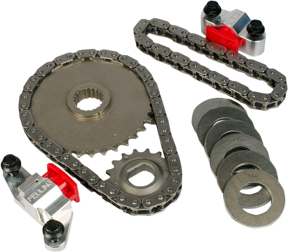Feuling Parts OE+ Hydraulic Cam Chain Tensioner Conversion Kit For Harley Davidson FLD 1690 2012-2013