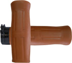 Avon Grips Old School Rubber Grips For Harley Davidson FLD 1690 2012-2013 - Flat Tan