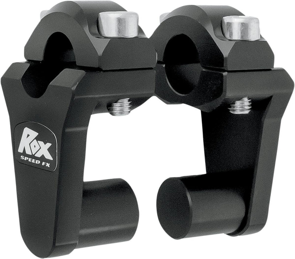 Rox Speed FX Pivoting Handlebar Risers For 7/8" Bar Clamps For Honda CB1000C 50.8 mm (2") - Black