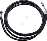 Drag Specialties Stainless Steel Hydraulic Clutch Hose For Harley Davidson FLTRU 1750 2017-2018 198.5 cm - Vinyl-Coat Black