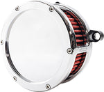 Feuling Parts BA Air Cleaner Kit For Harley Davidson FLHX 1923 2024 - Chrome/Red