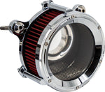 Trask Assault Charge High-Flow Air Cleaner For Harley Davidson FLDE 1750 2018-2020 - Chrome