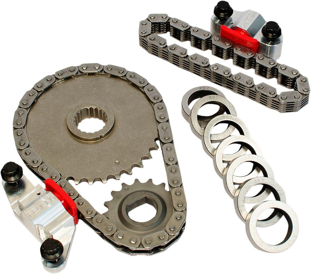 Feuling Parts OE+ Hydraulic Cam Chain Tensioner Conversion Kit For Harley Davidson FLD 1690 2012-2013