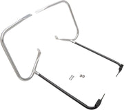 Drag Specialties Saddlebags Guards Support Kit For Harley Davidson FLHR 1340 1997-1998 - Chrome