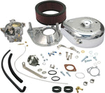 S&S Cycle Super E Carburettor With Manifold Kit For Harley Davidson XL 900 1957-1959 - Chrome