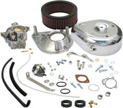 S&S Cycle Super E Carburettor With Manifold Kit For Harley Davidson XL 900 1957-1959 - Chrome