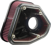 Alloy Art Boom Box Air Cleaner Kit For Harley Davidson FLDE 1750 2018-2020 2.8" Height Version