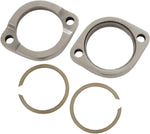 Drag Specialties Heavy-Duty Exhaust Flange Kit For Harley Davidson FLD 1690 2012-2013 - Polished