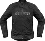 Icon Womens Overlord3 Mesh Jacket - Black