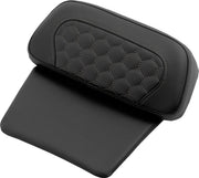 Saddlemen Chopped Tour Pak Backrest Pads For Harley Davidson FLH 1868 ABS 2021 - Black/Grey