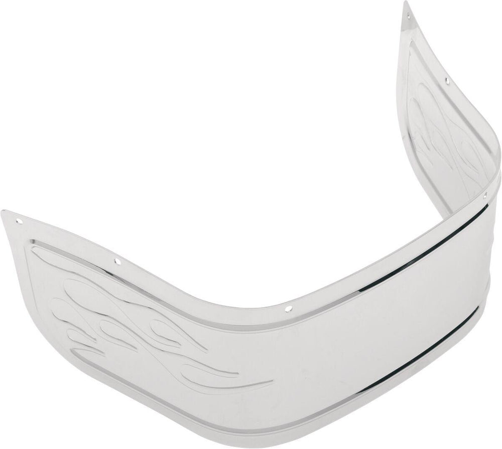 Drag Specialties Plated Steel Front Fender Skirt For Harley Davidson FLH 1200 1980 - Chrome