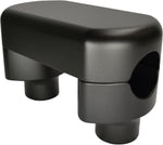 LA Choppers Hefty Handlebar Riser & Top Clamp Kit For Harley Davidson FLD 1690 2012-2013 38.1 mm (1-1/2") - Black