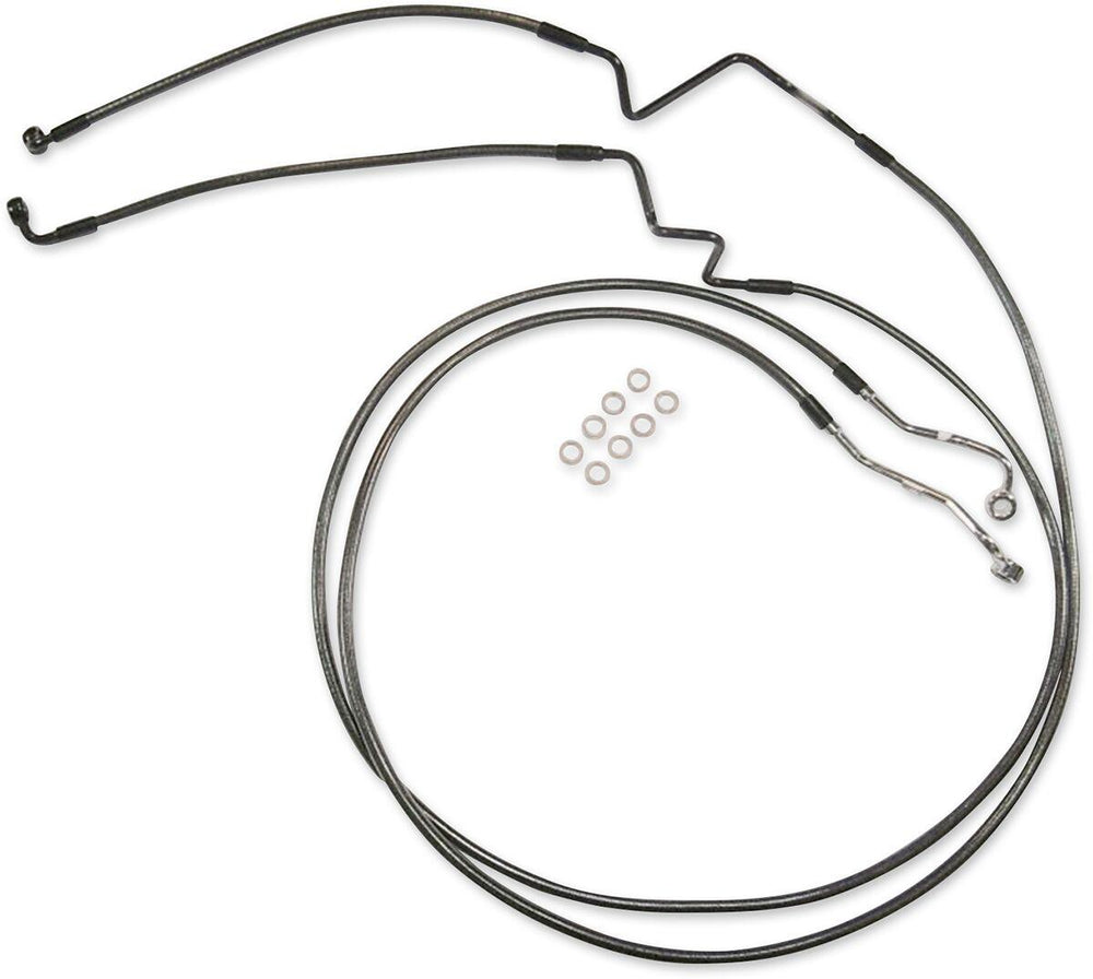 Magnum Shielding Touring Lower Brake Hose For Harley Davidson FLTRX1923 ABS 2024-2026 Lower