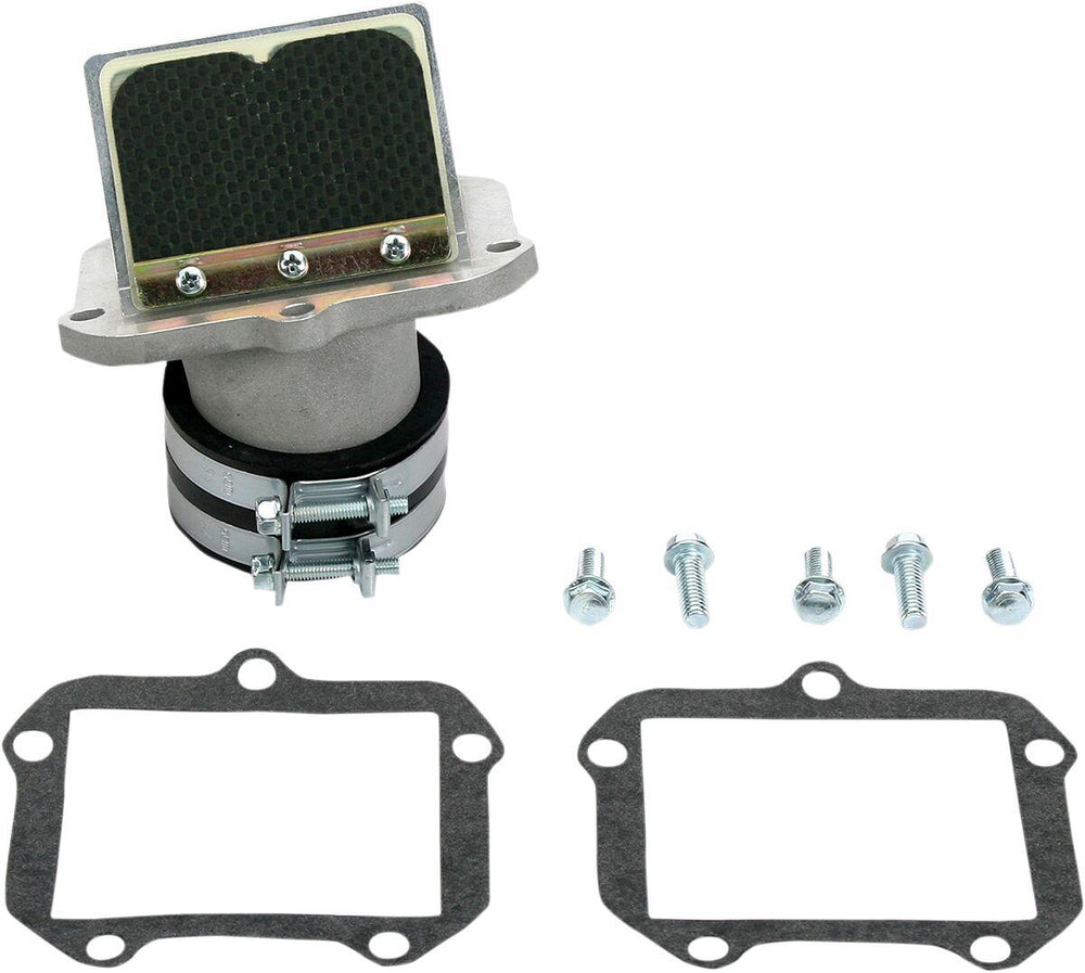 Boyesen Rad Valve Reed Cage Assembly For KTM EGS 300 1993-1997 - Black/Silver