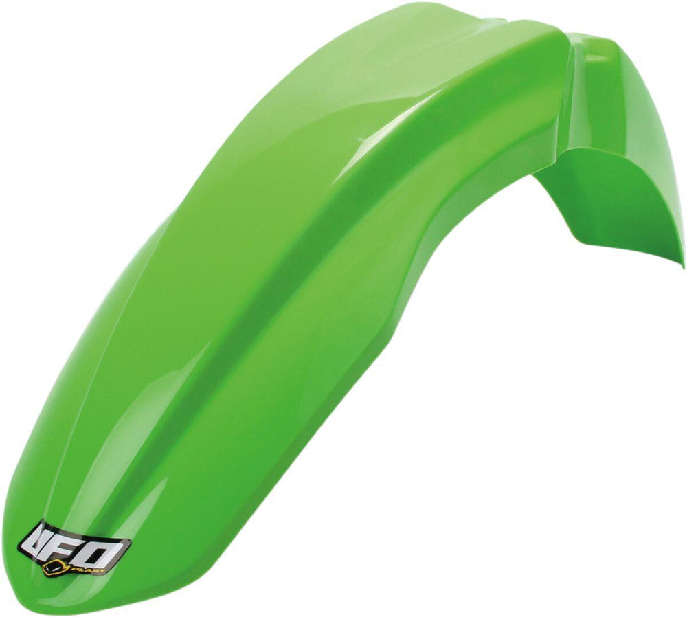 UFO Front Fender For Kawasaki KXF250 2009-2012 Front - KX Green