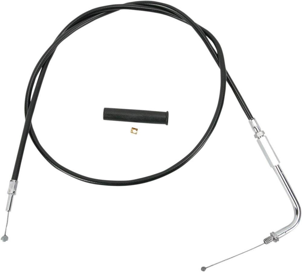 Drag Specialties Vinyl Throttle Cable For Harley Davidson FL 1200 1974-1977 100.5 cm (39-1 2") - Black