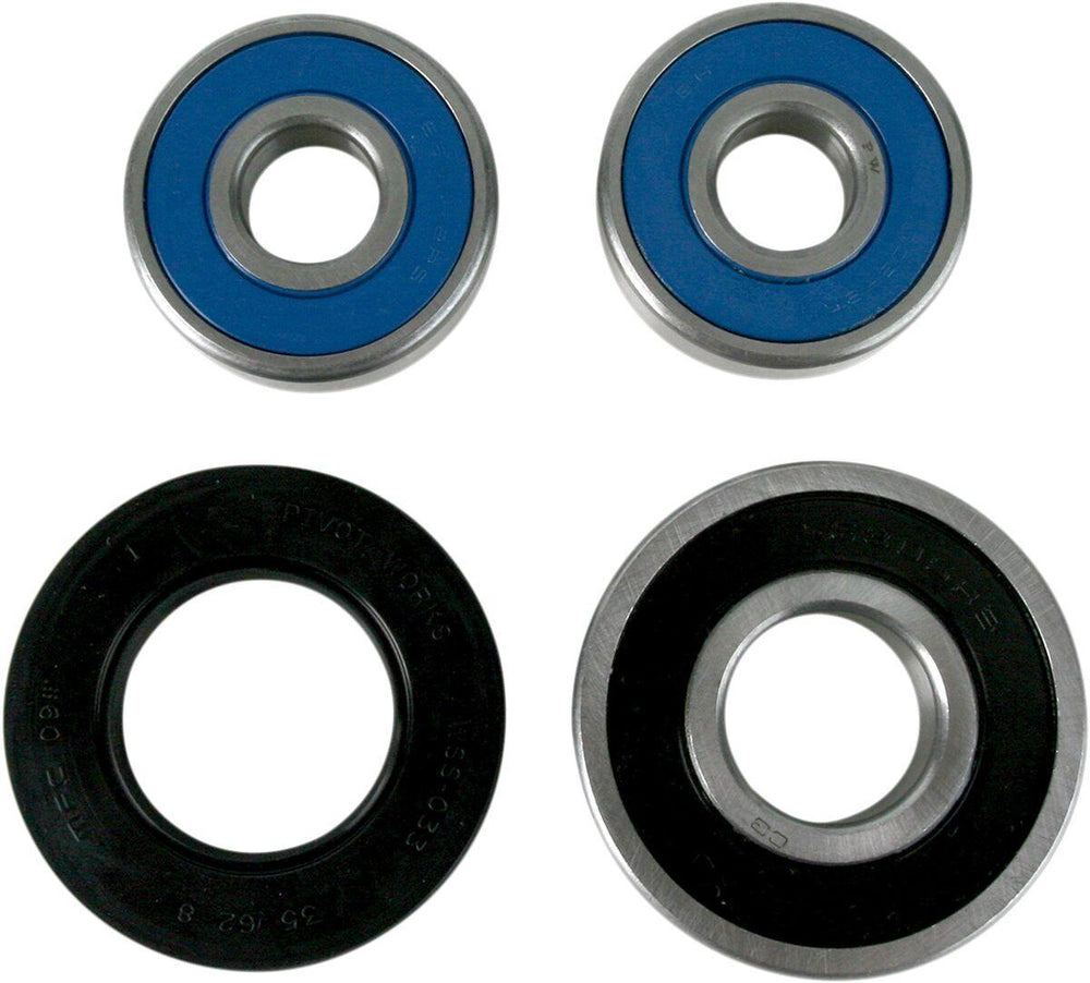 Pivot Works Wheel Bearing & Seal Kit For Suzuki GS 500 E 1989-2002 Rear