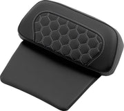 Saddlemen Chopped Tour Pak Backrest Pads For Harley Davidson FLH 1868 ABS 2021 - Black/White