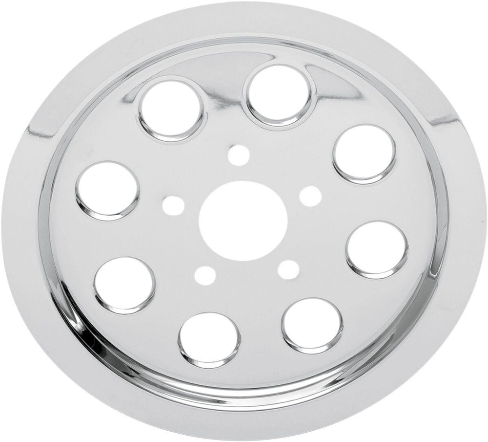 Drag Specialties Outer Rear Pulley Insert For Harley Davidson XL 1200 C 1996-2003 Rear - Chrome
