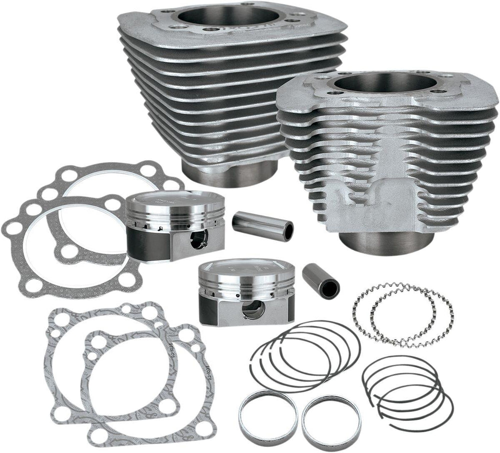 S&S Cycle 1200cc Conversion Kit For Harley Davidson XL1200C 1996-2013 - Silver