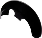 Klock Werks Hugger Fender For Harley Davidson FLH 1868 ABS 2021 40.6 cm (16")/43.2 cm (17")/45.7 cm (18")/48.3 cm (19") Front 33.7 cm (13-1/4") - E-Coating
