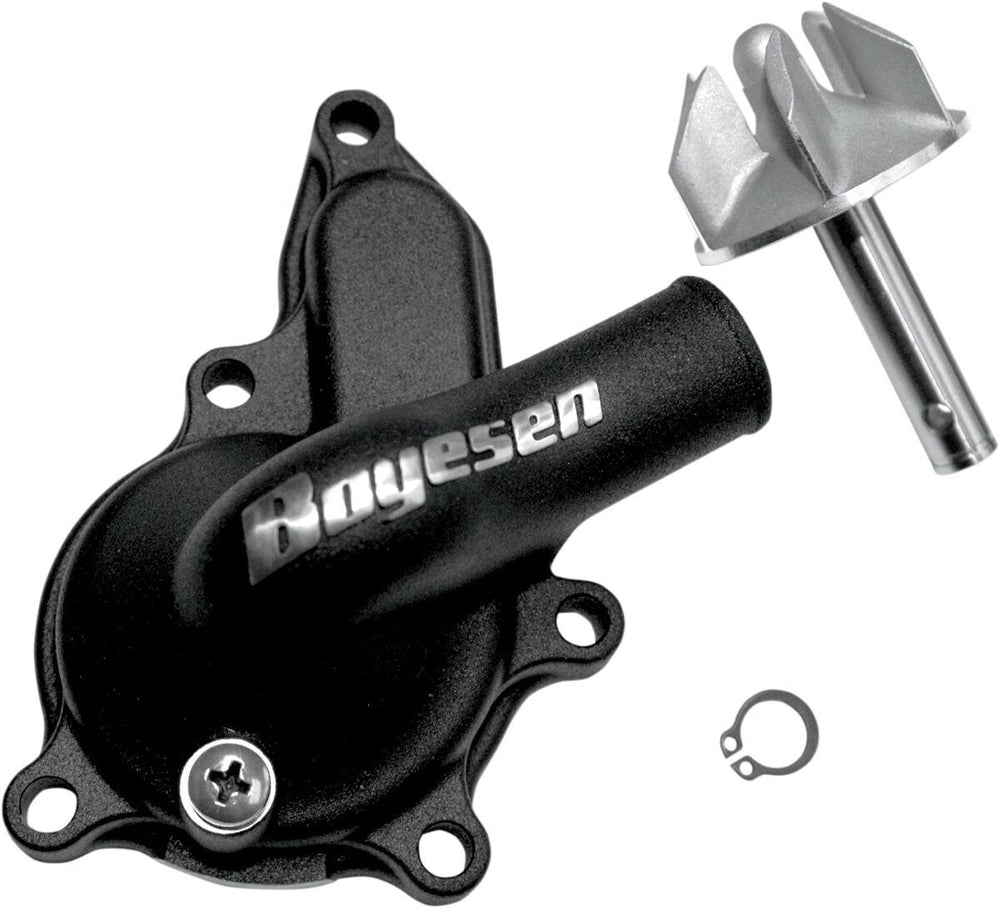 Boyesen Supercooler Water Pump Cover & Impeller Kit For Suzuki LT-R 450 2X4 2006-2009 - Black