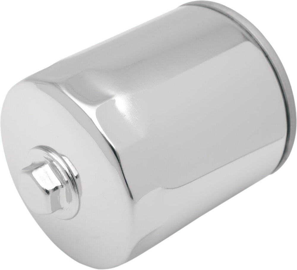 Drag Specialties Spin-On Oil Filter For Harley Davidson FLD 1690 2014-2016 - Chrome
