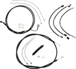 Magnum Shielding XR Handlebar Cable Install Kit For Harley Davidson FLTRK 1868 2021-2024 38 - 43cm (15" - 17") - Black