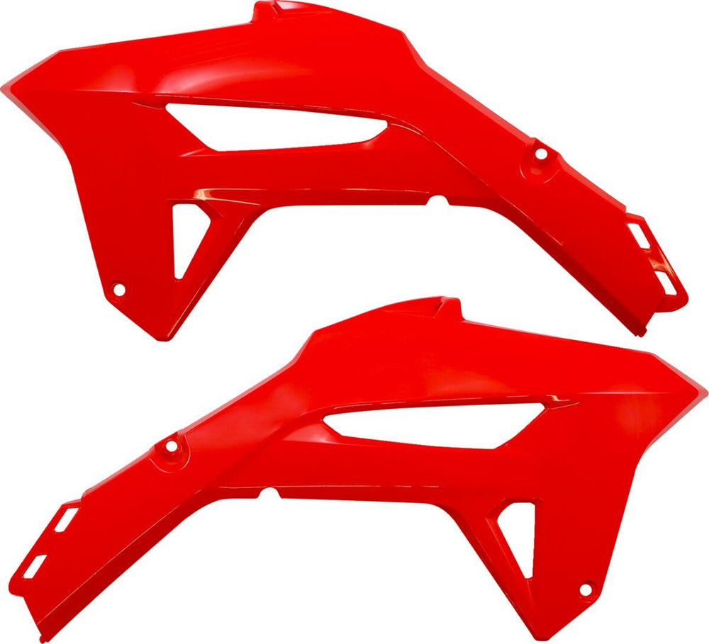 UFO Radiator Scoops For Honda CRF250R 2022-2024 - Red