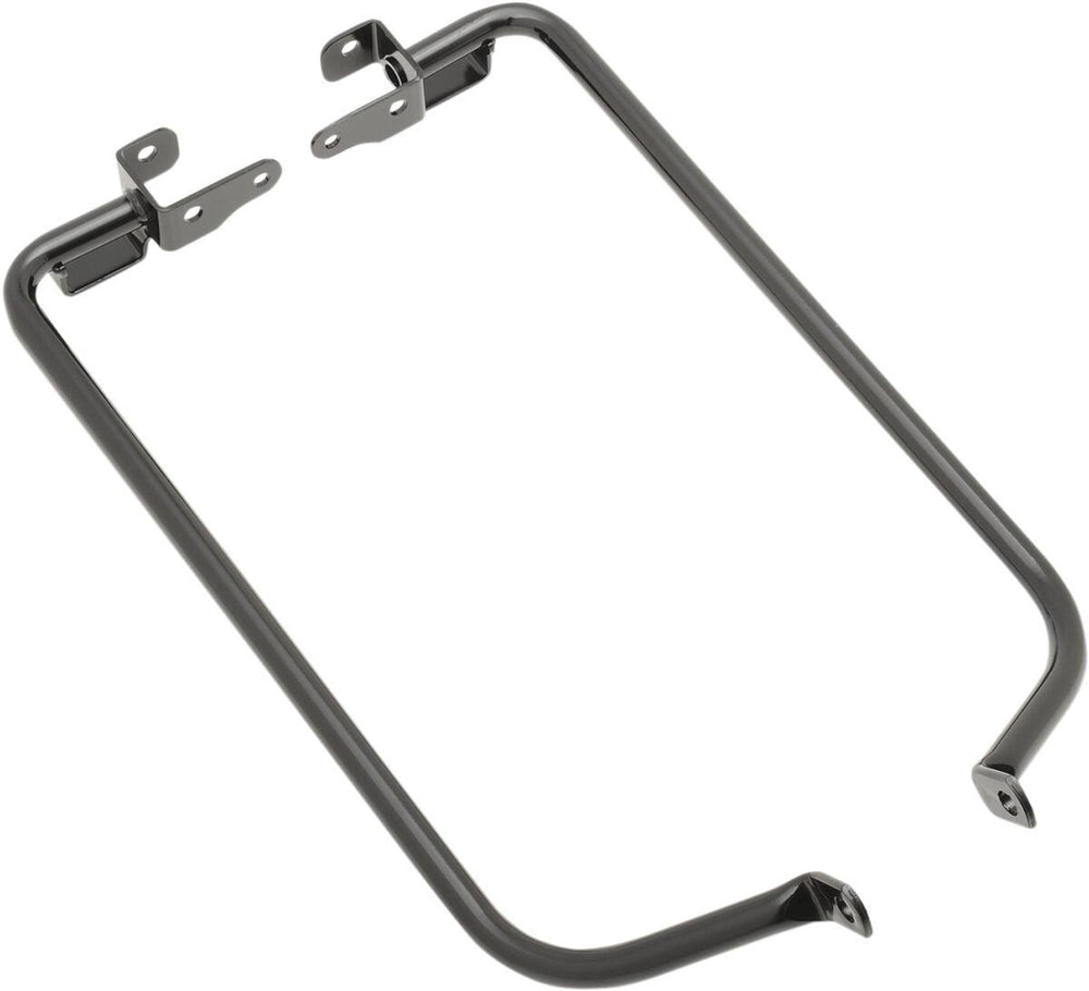 Drag Specialties Saddlebag Support Brackets For Harley Davidson FLHR 1690 - Gloss Black
