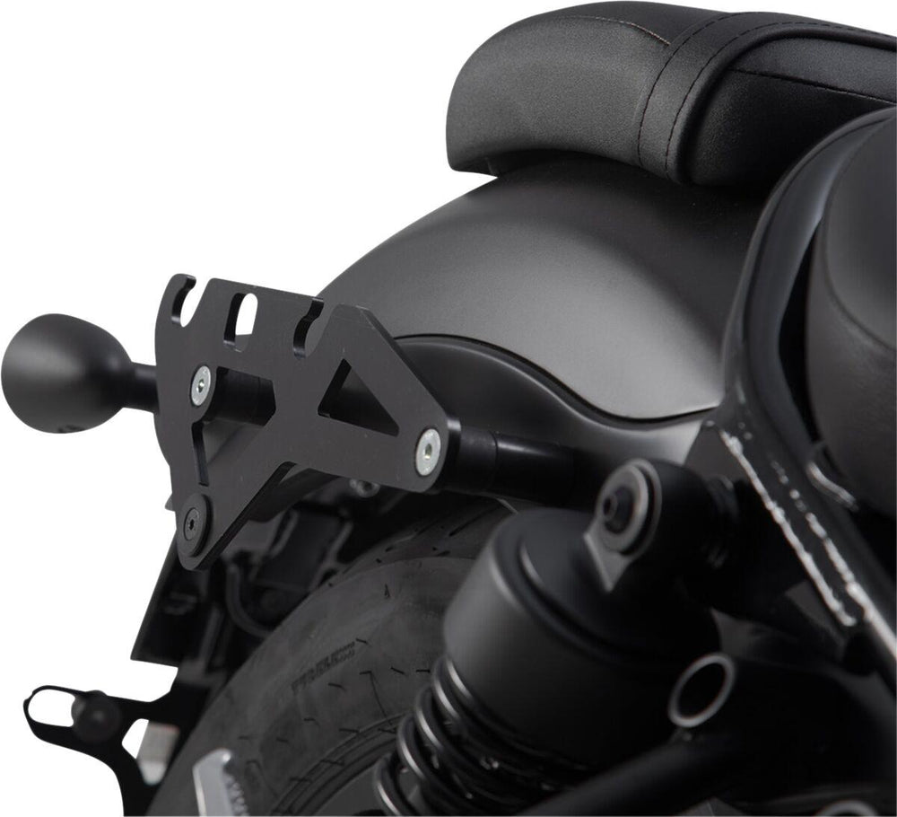 SW Motech SLH Right Side Pannier Carrier For Honda CMX 500 2017-2024 - Black