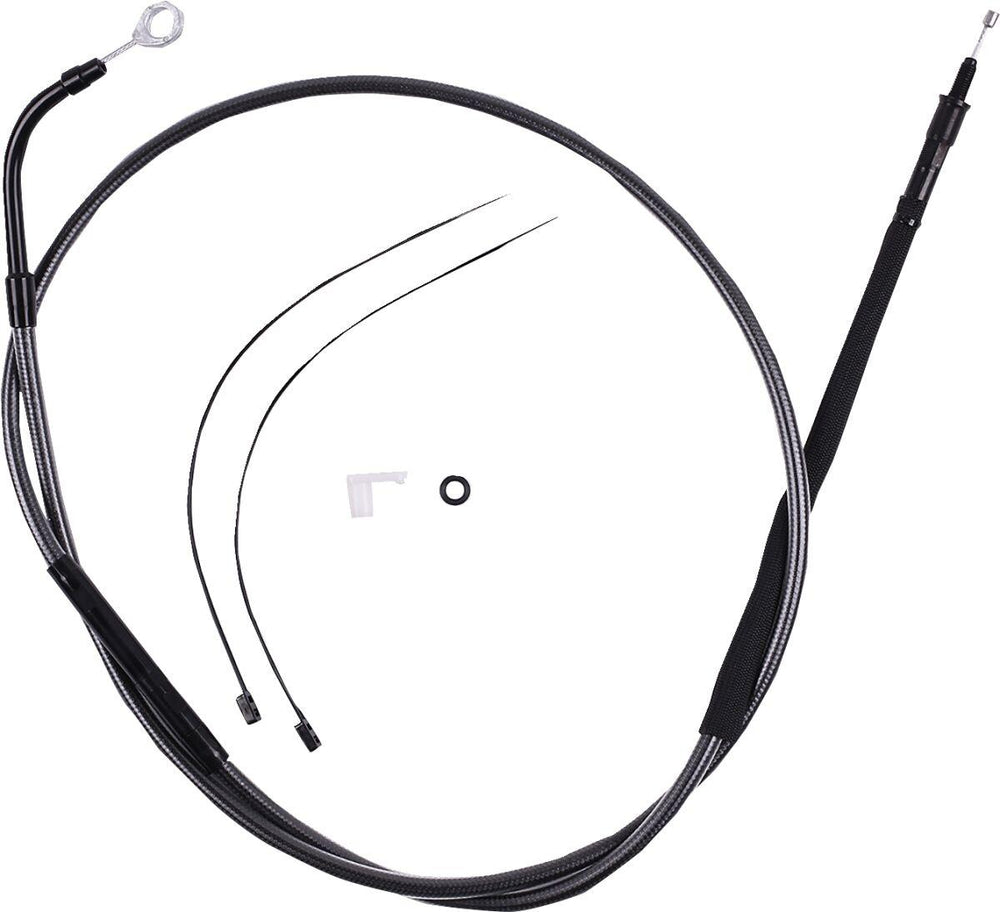 Magnum Shielding  Pearl Clutch Cable For Harley Davidson FLH 1868 2021 172 cm (67-3 4") - Black
