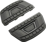 Ciro Chicane Floorboard Inserts For Harley Davidson FLD 1690 2012-2013 - Black
