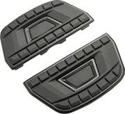 Ciro Chicane Floorboard Inserts For Harley Davidson FLD 1690 2012-2013 - Black