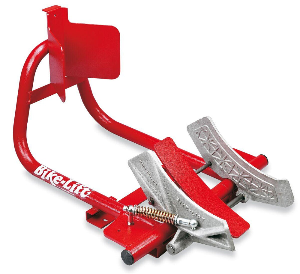 Bike Lift W36-S Service Automatic Wheel Clamp - Red/Silver