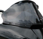 Klock Werks Flare Series Windshield Trim For Harley Davidson FLTRK 1868 2020-2024 - Black