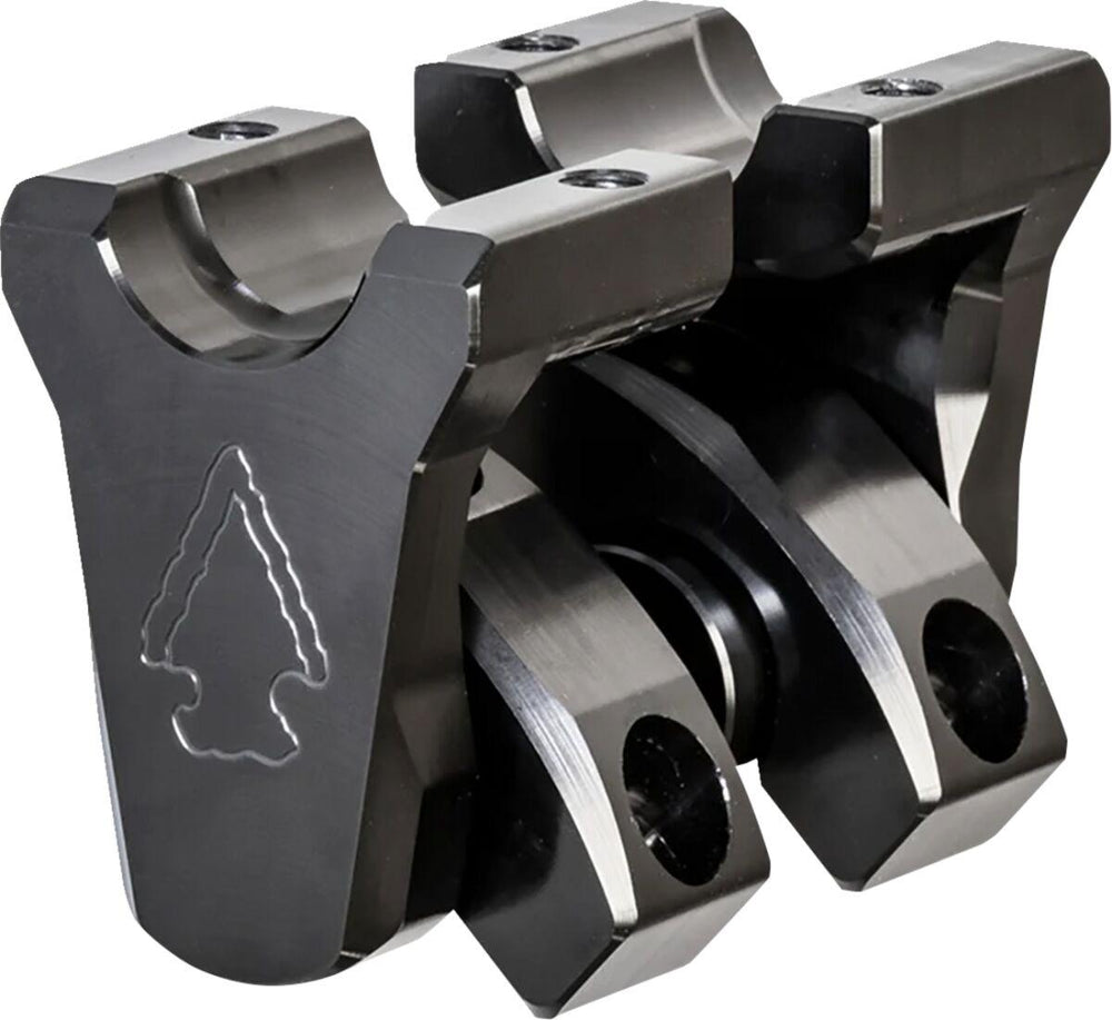 Rox Speed FX Pivoting Handlebar Riser Kit For Indian Scout 60 2016-2022 50.8 mm (2") - Black
