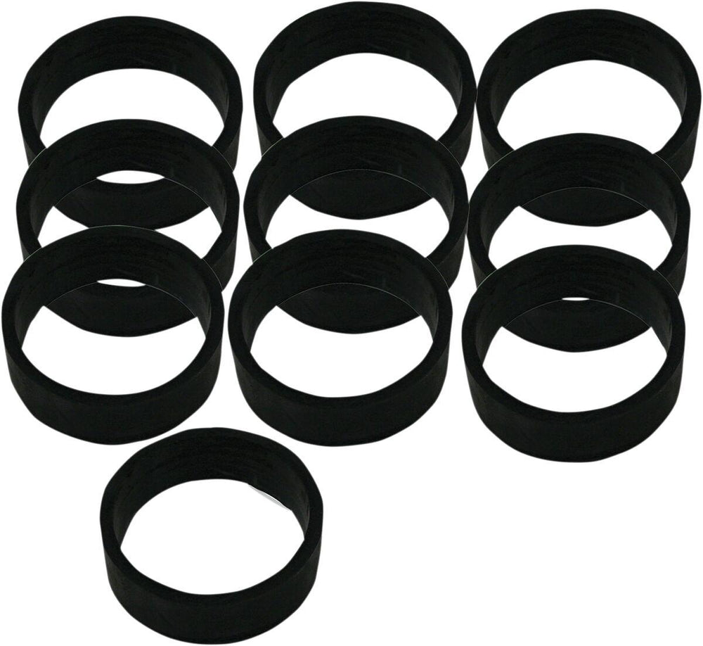 S&S Cycle Rubberband Seals for Intake Manifold For Harley Davidson FLH 1200 1979-1980 - Black