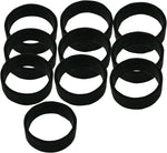 S&S Cycle Rubberband Seals for Intake Manifold For Harley Davidson FLH 1200 1979-1980 - Black
